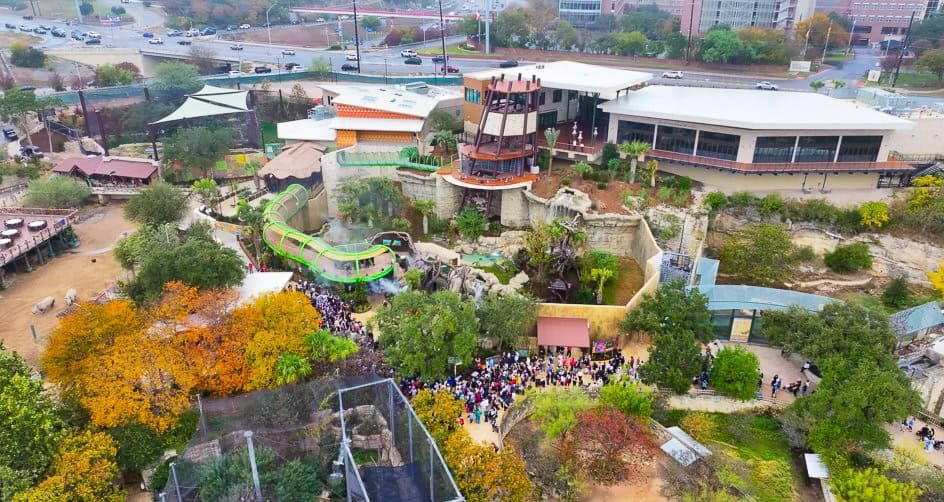 San Antonio Zoo, Congo Falls